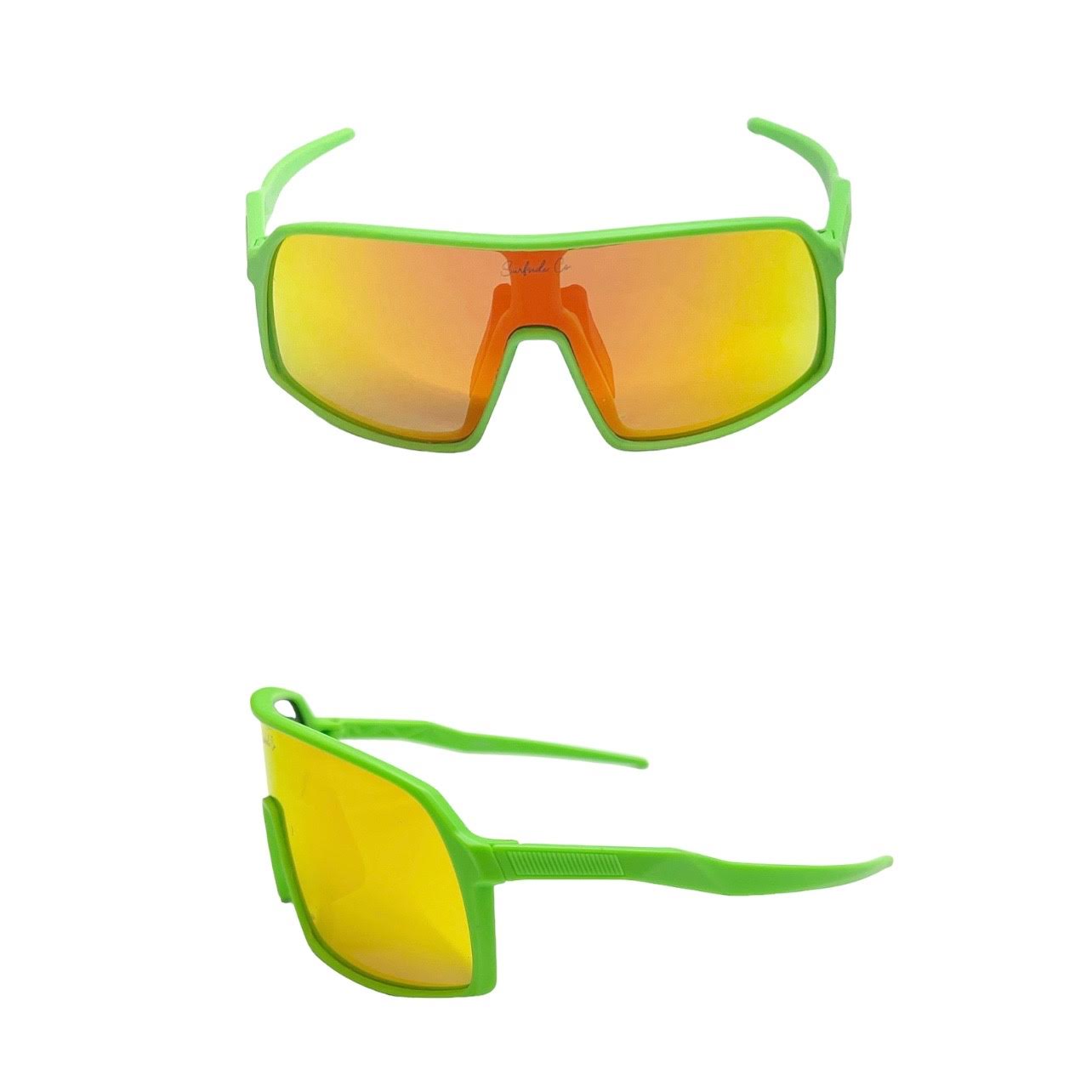North Shore- Neon Green Sunnies