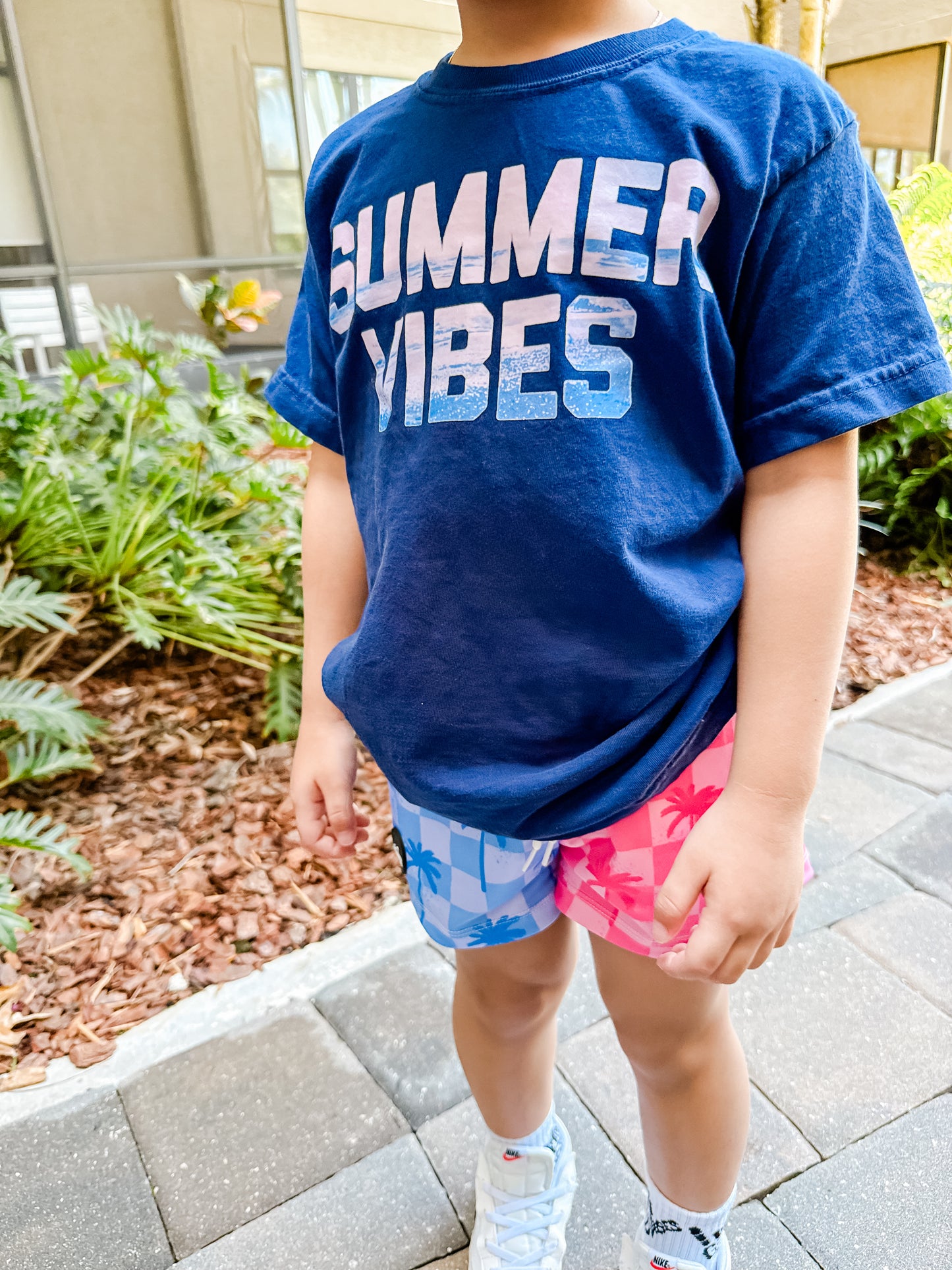 NEW! Two Tone Palm Hybrid Swim