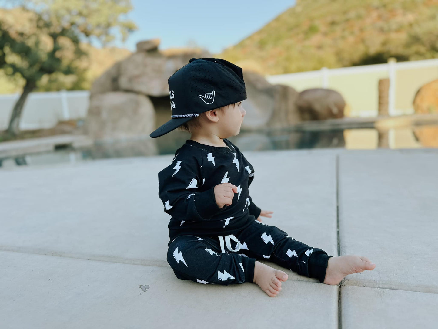 Jax (Bolt) Bamboo Sweat Set