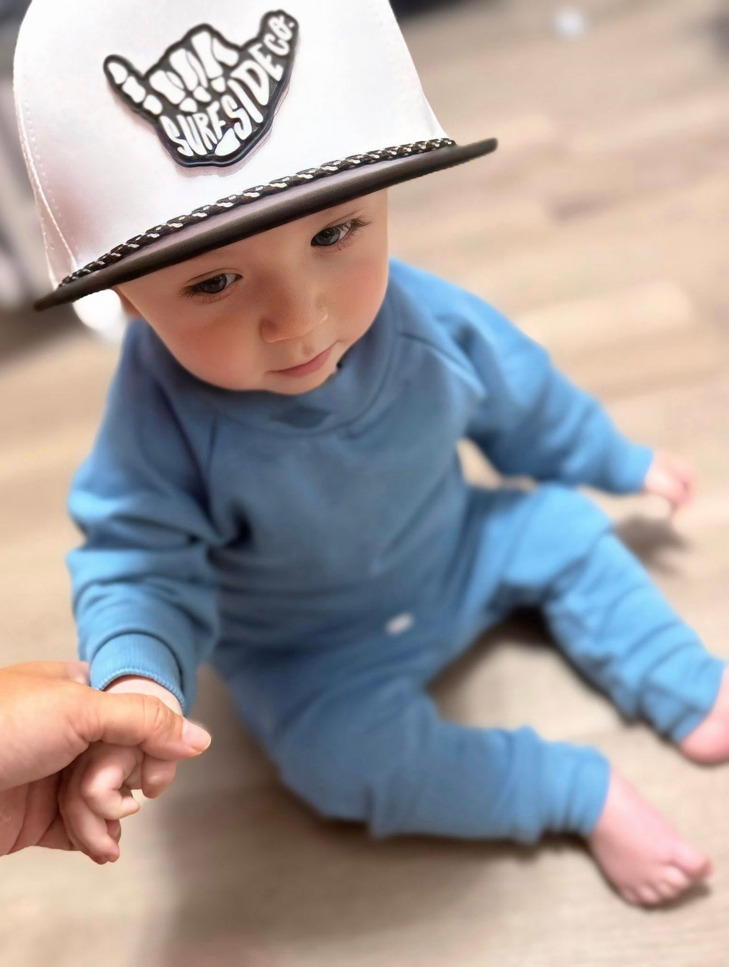 NEW! Pacific Blue Fall Jogger Set