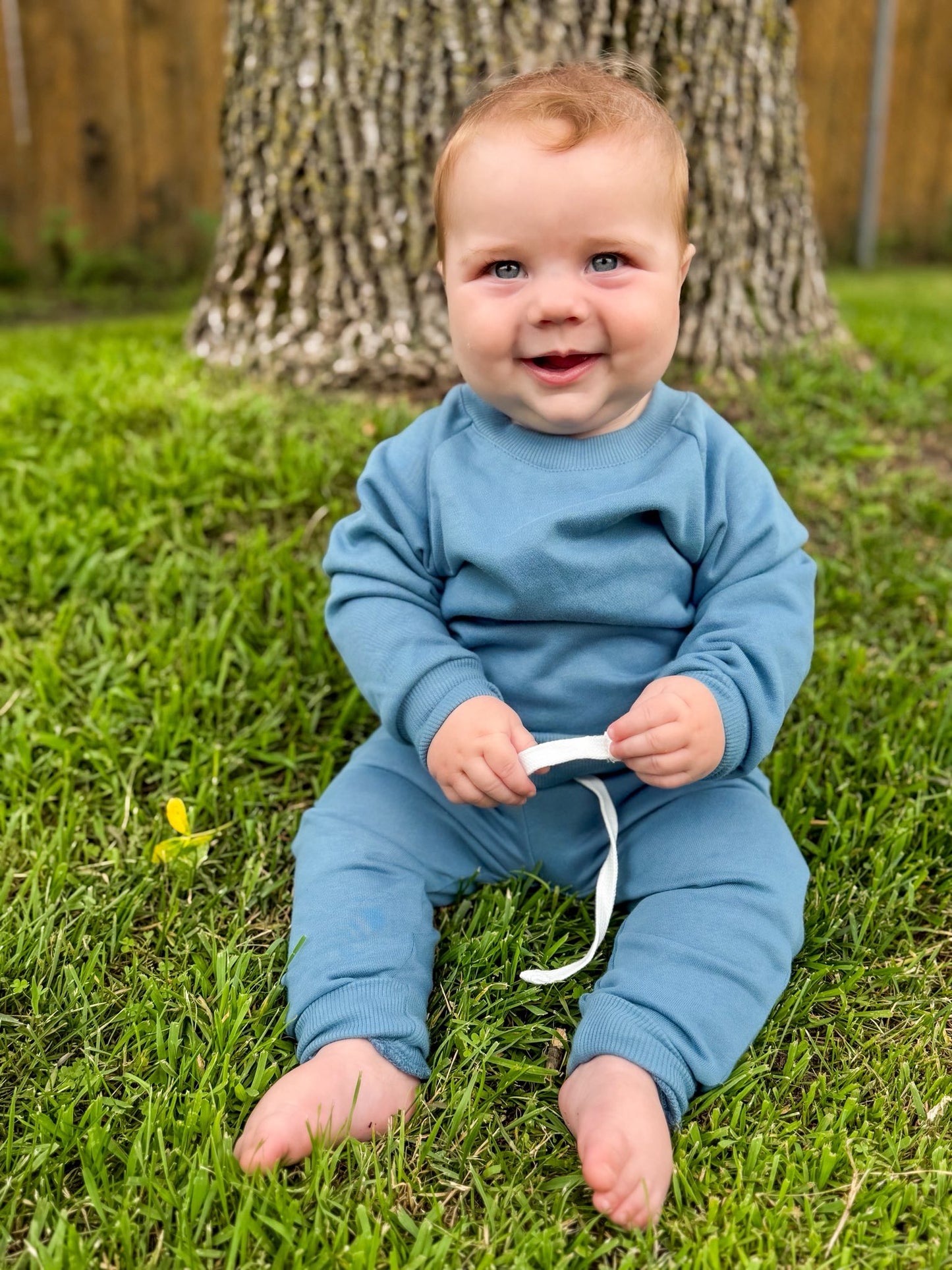 NEW! Pacific Blue Fall Jogger Set