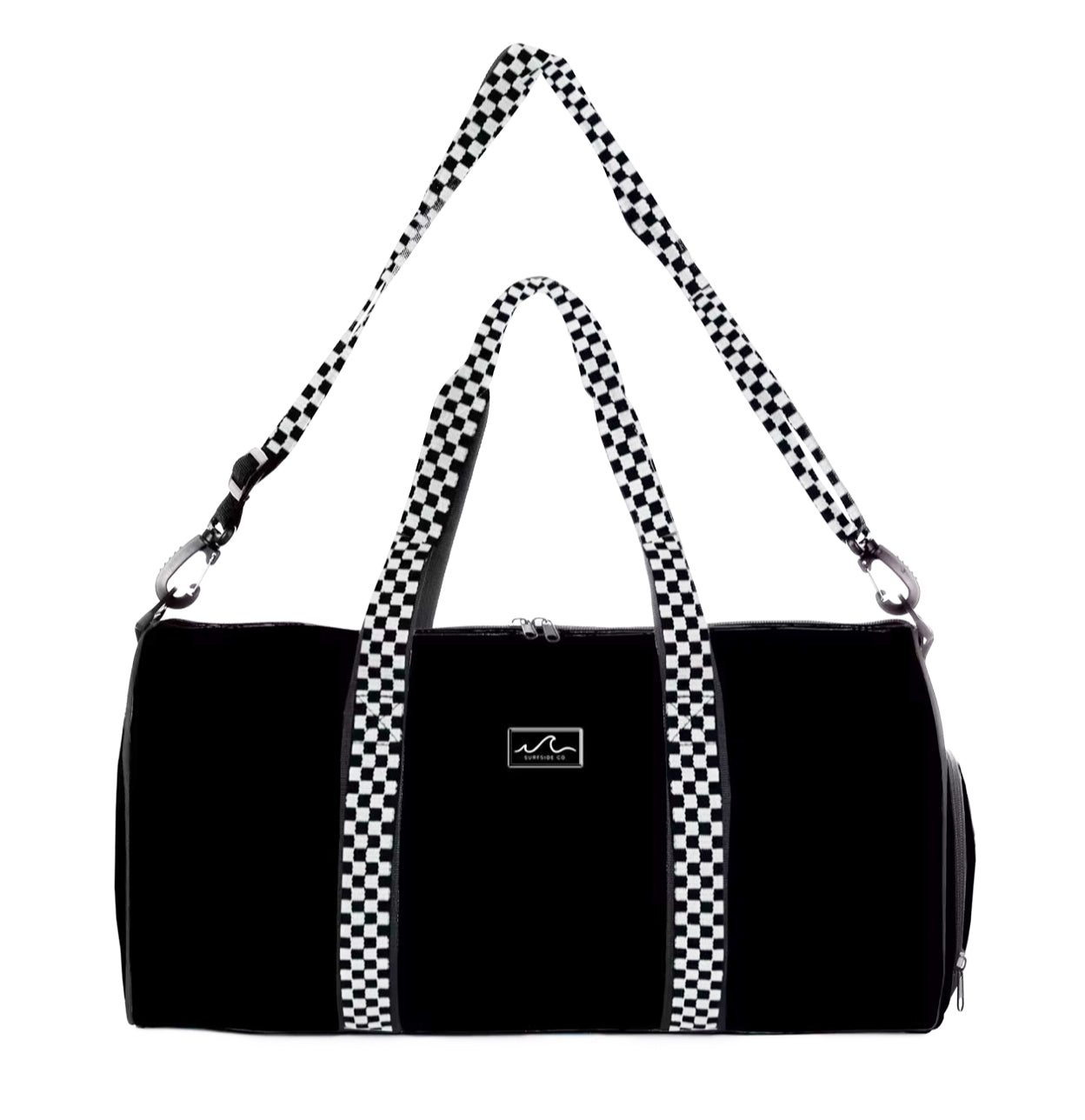 NEW! Onyx Check Duffle/Weekender Bag