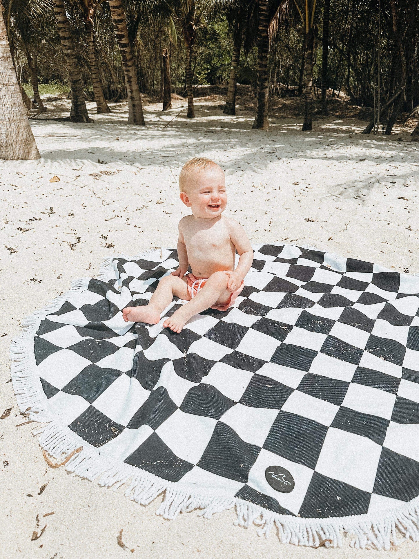 NEW! Checkered Beach Mat