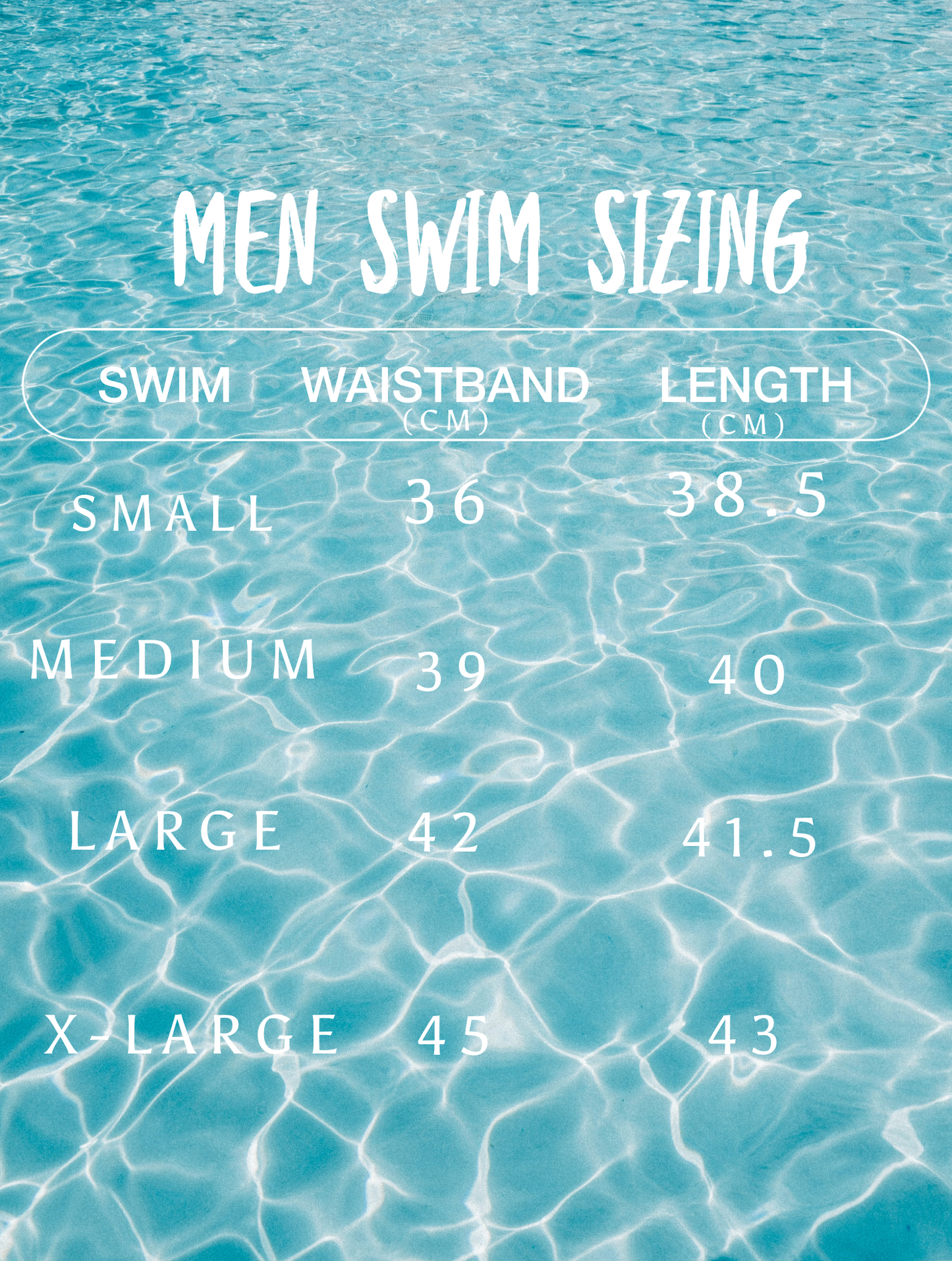 NEW! Men's Neon Blue Swim