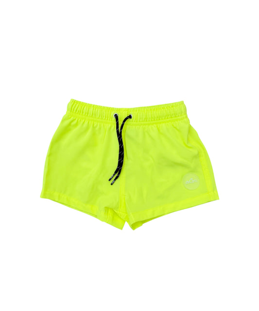 NEW! Neon Yellow Lined Swim