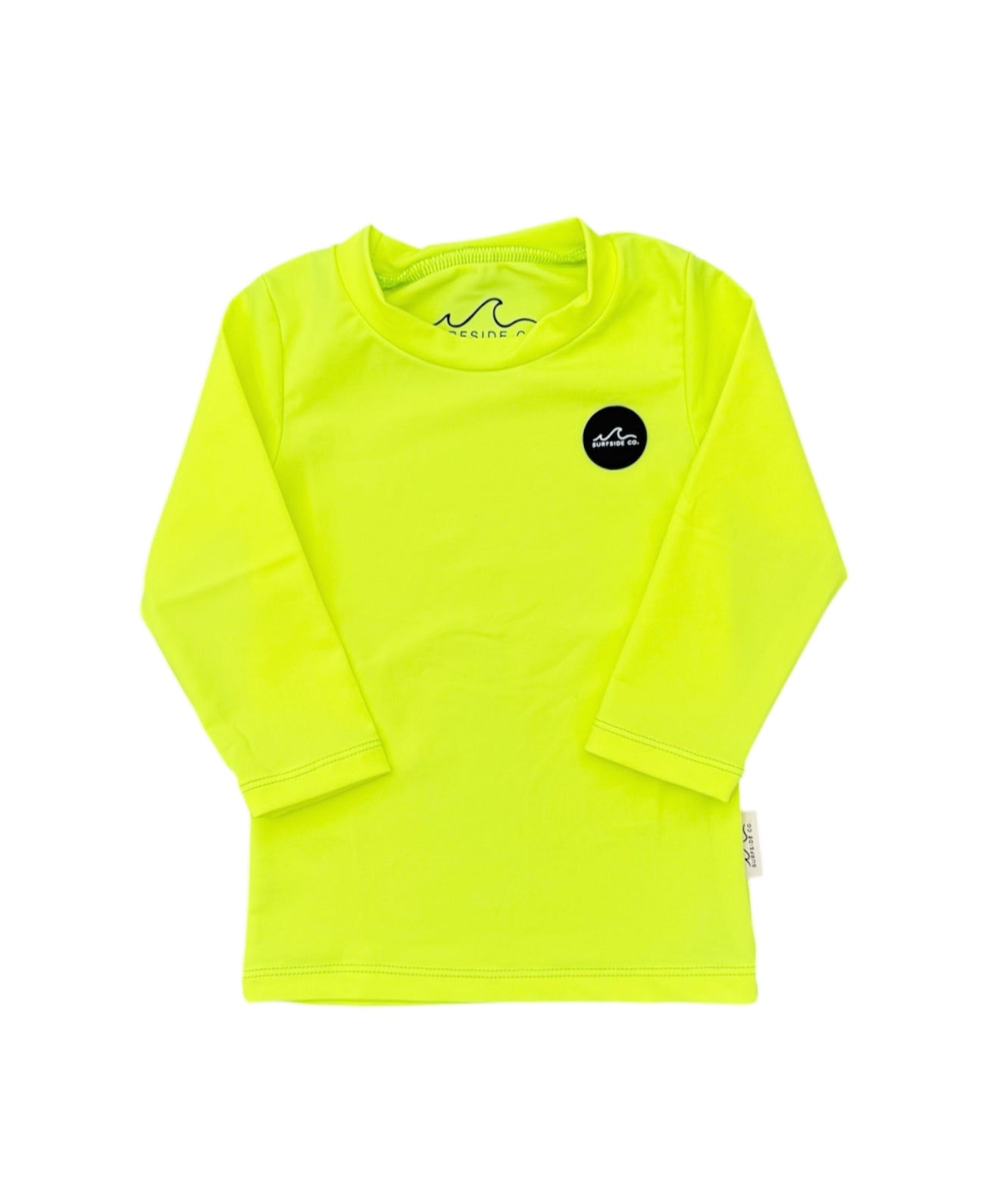 NEW! Neon Yellow UPF 40+ Elevated Long Sleeve Rash Guard