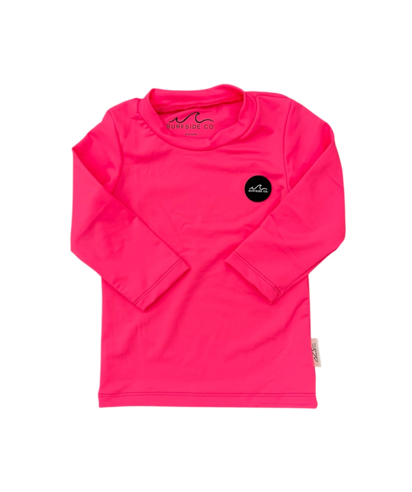NEW! Neon Pink UPF 40+ Elevated Long Sleeve Rash Guard