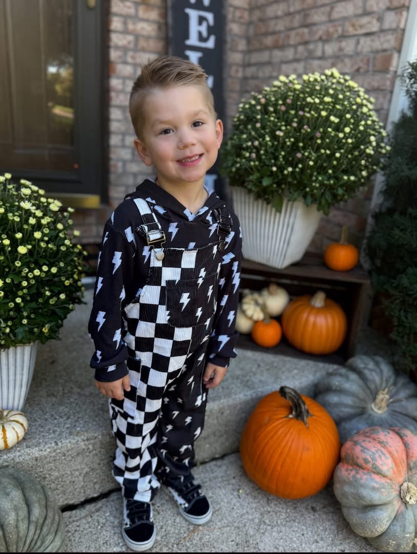 NEW! B/W Jax Overalls