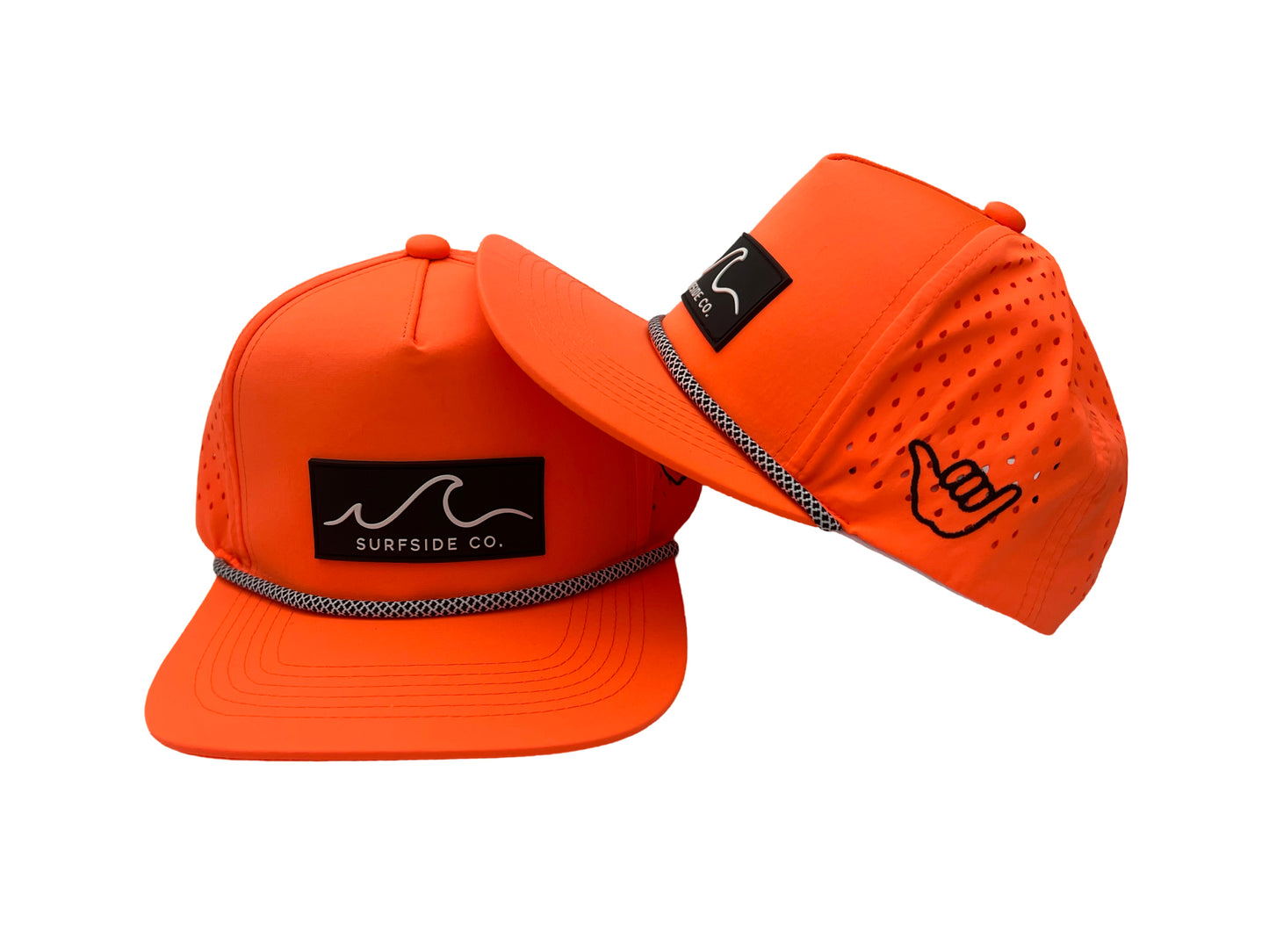 Neon Orange Hydro Surf Snap Back