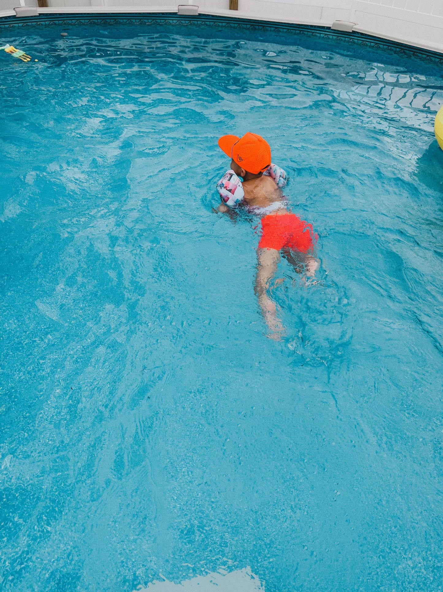 Neon Orange Hydro Surf Snap Back