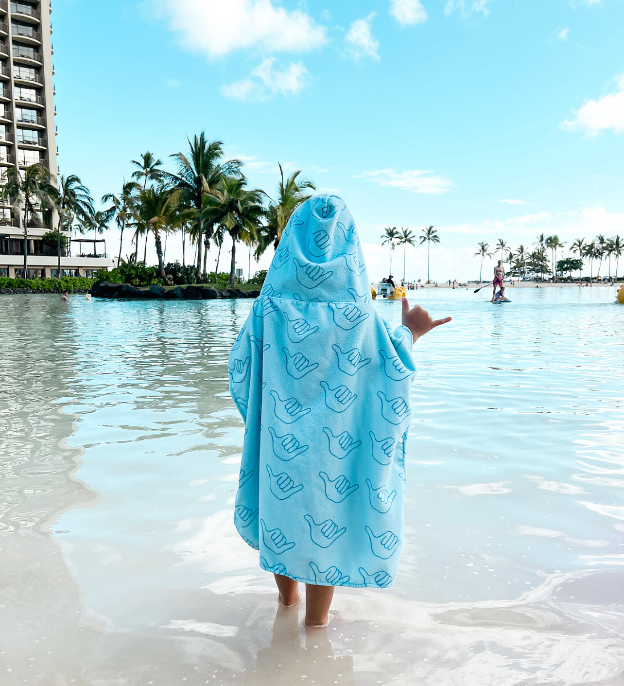 Shaka Hooded Towel/ Poncho