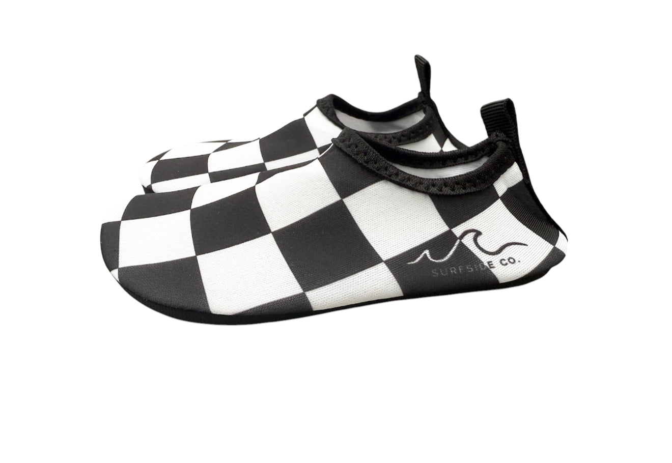 NEW! WATER SHOES- B/W CHECKS