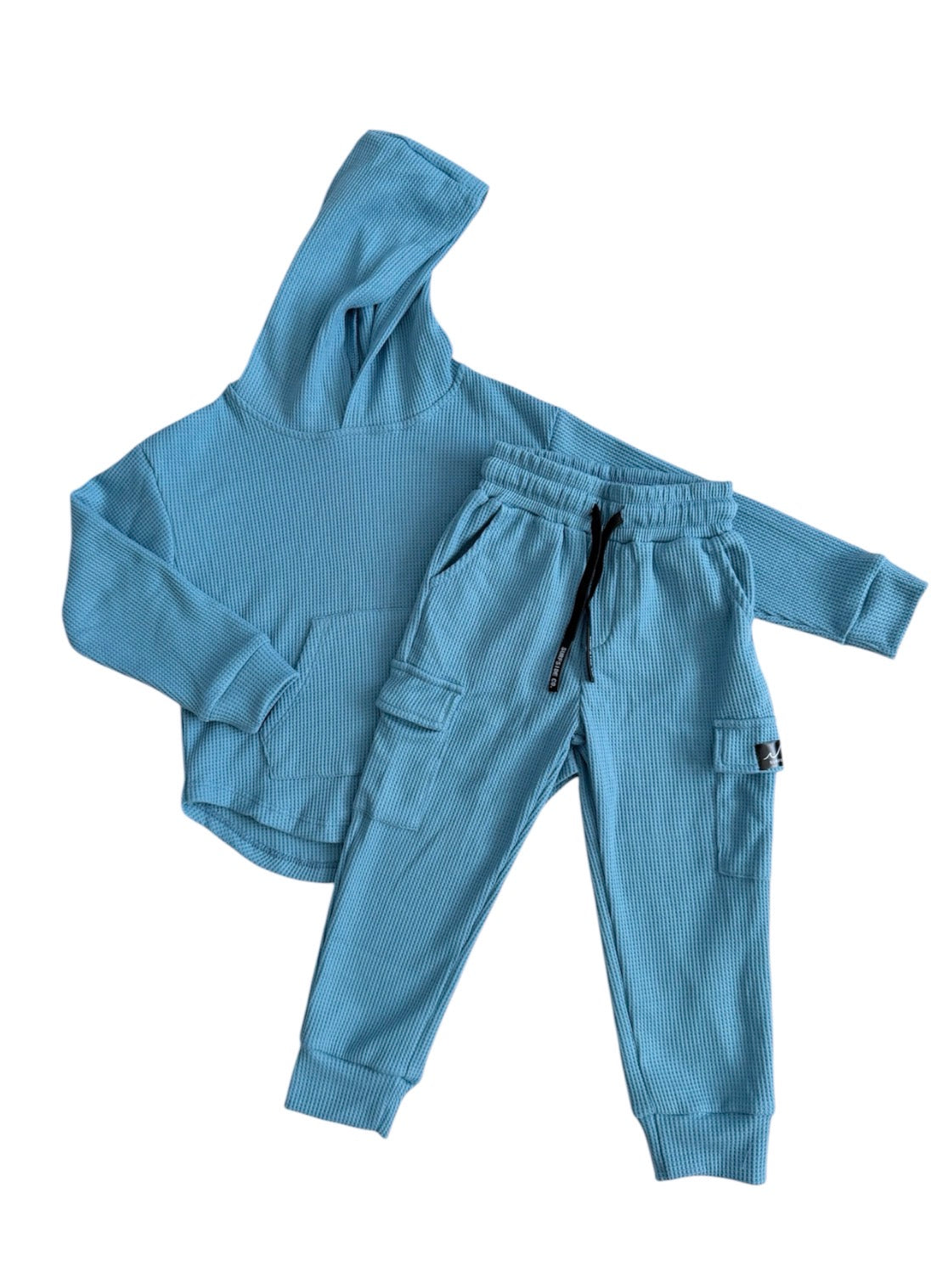 NEW! Blue Waffle Cargo Set