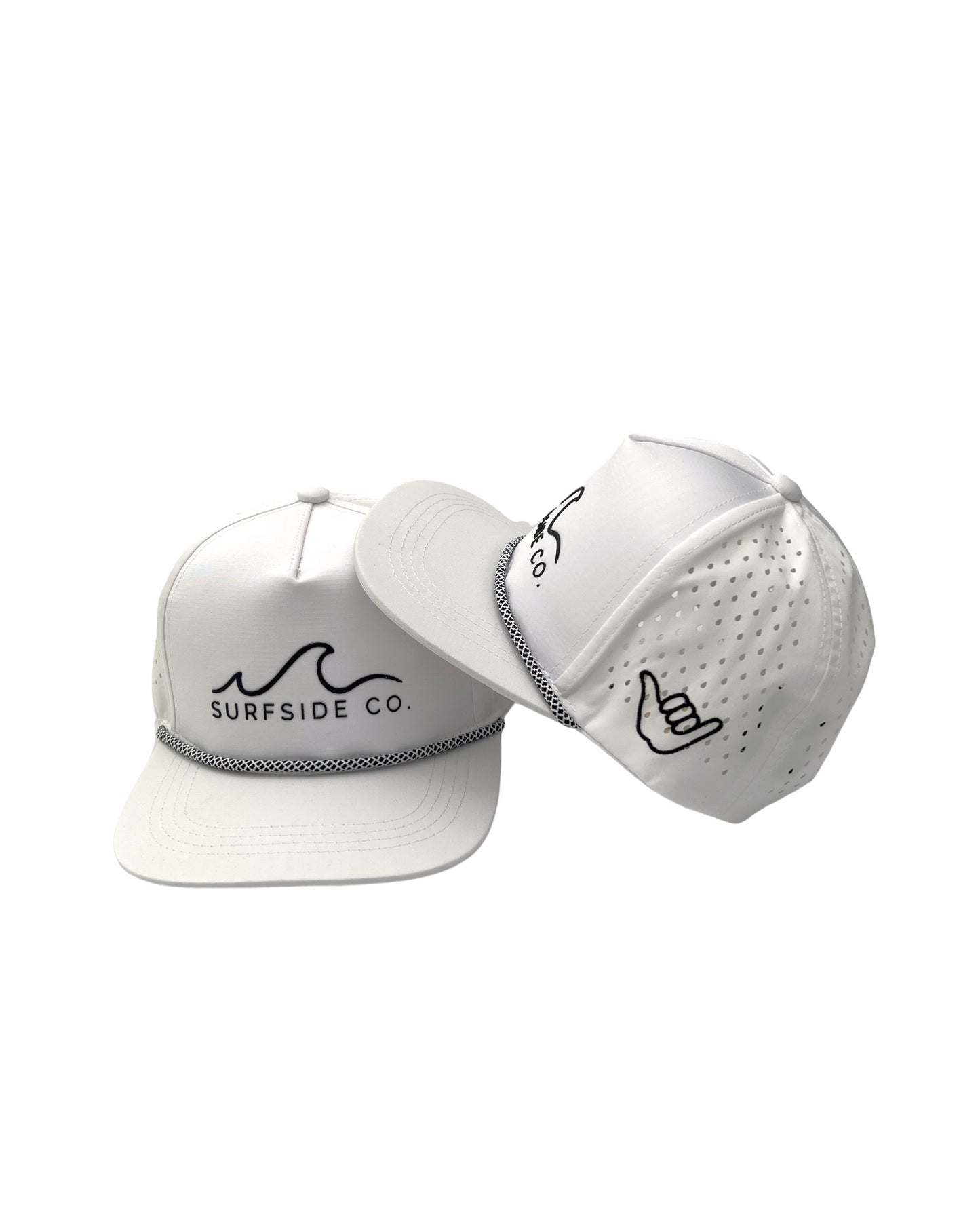 White Hydro Surf Snap Back