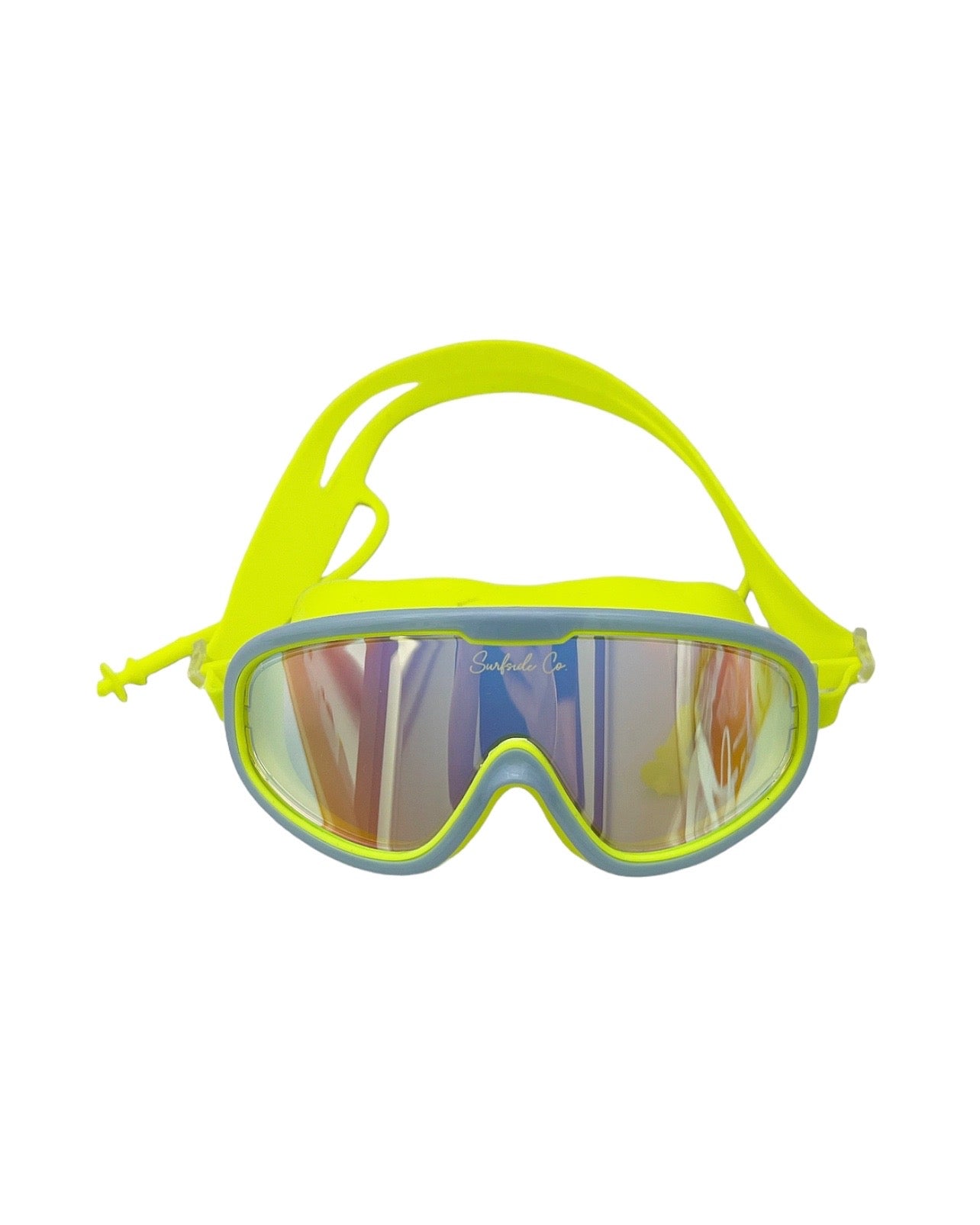 Neon Yellow Swim Goggles