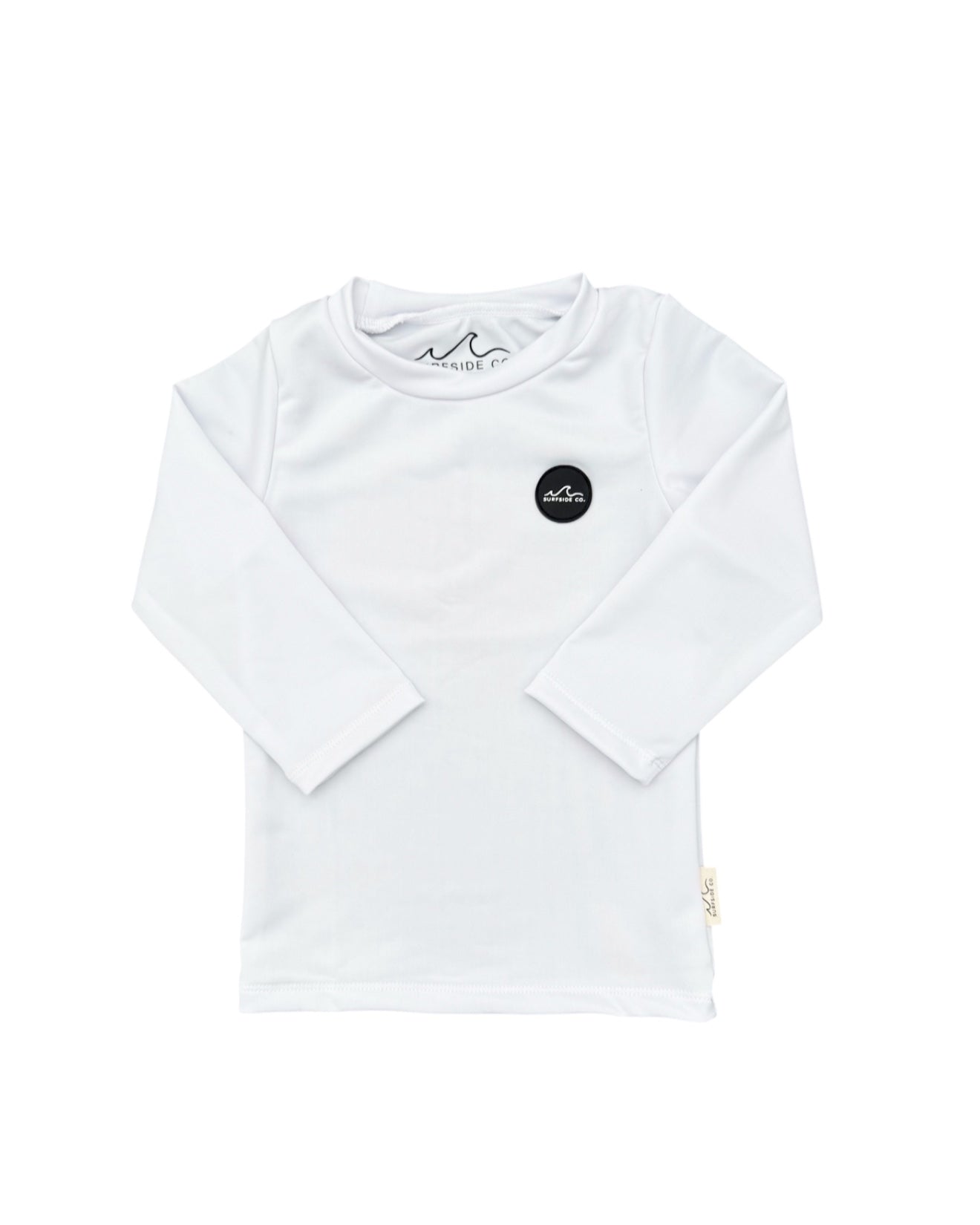White UPF 40+ Short Sleeve Rash Guard