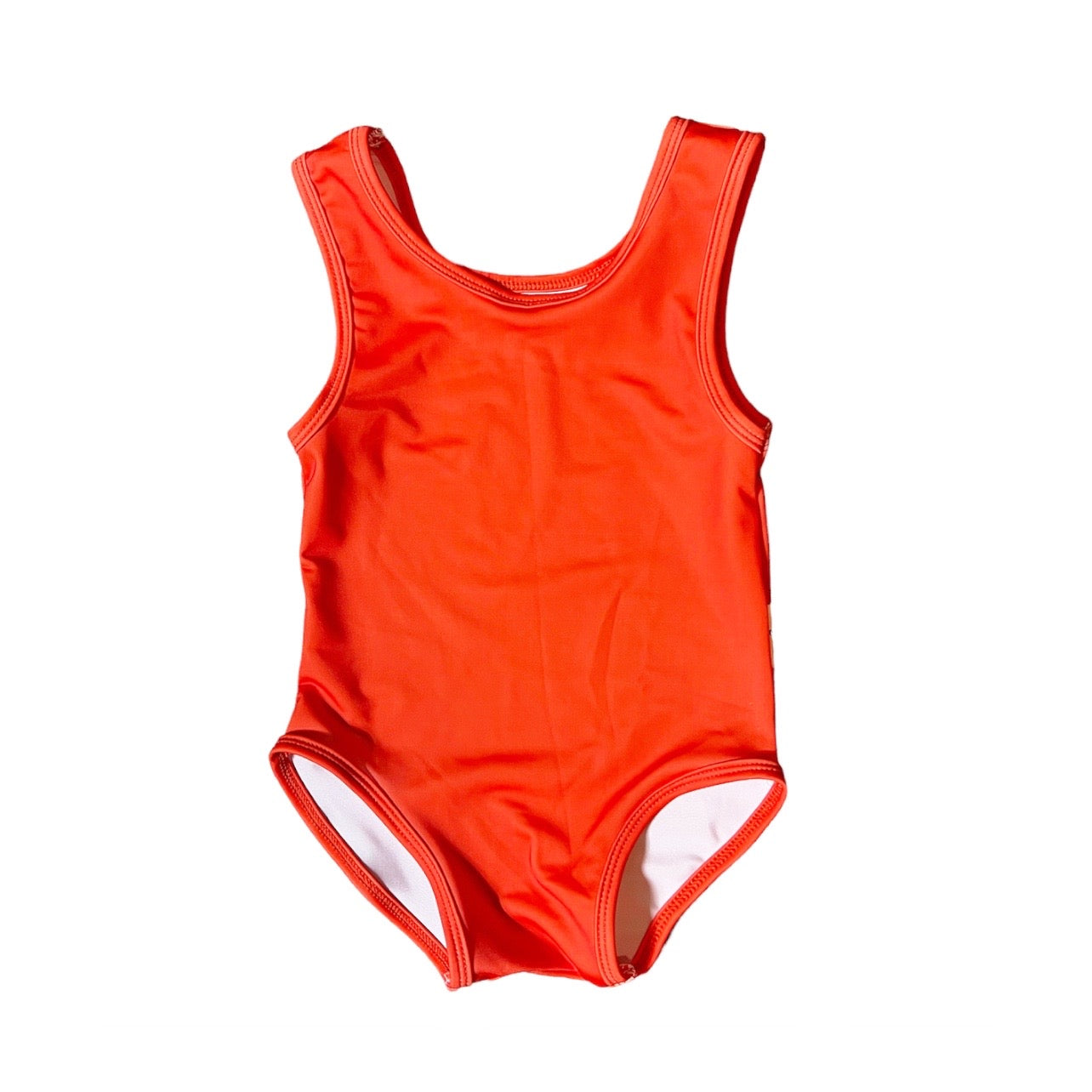 Maui (Neon Coral) One Piece Swim