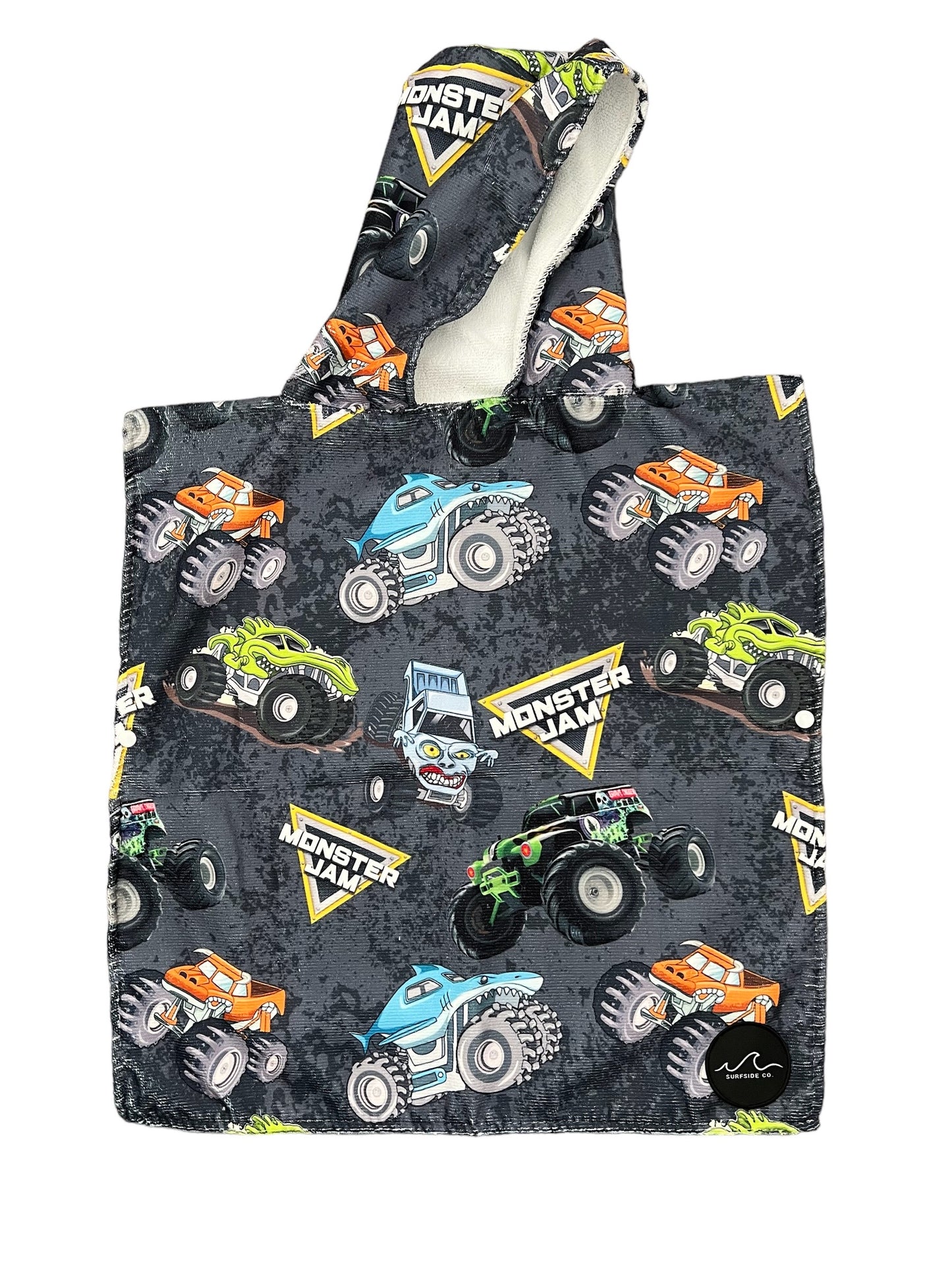 Monster Jam Hooded Towel/ Poncho