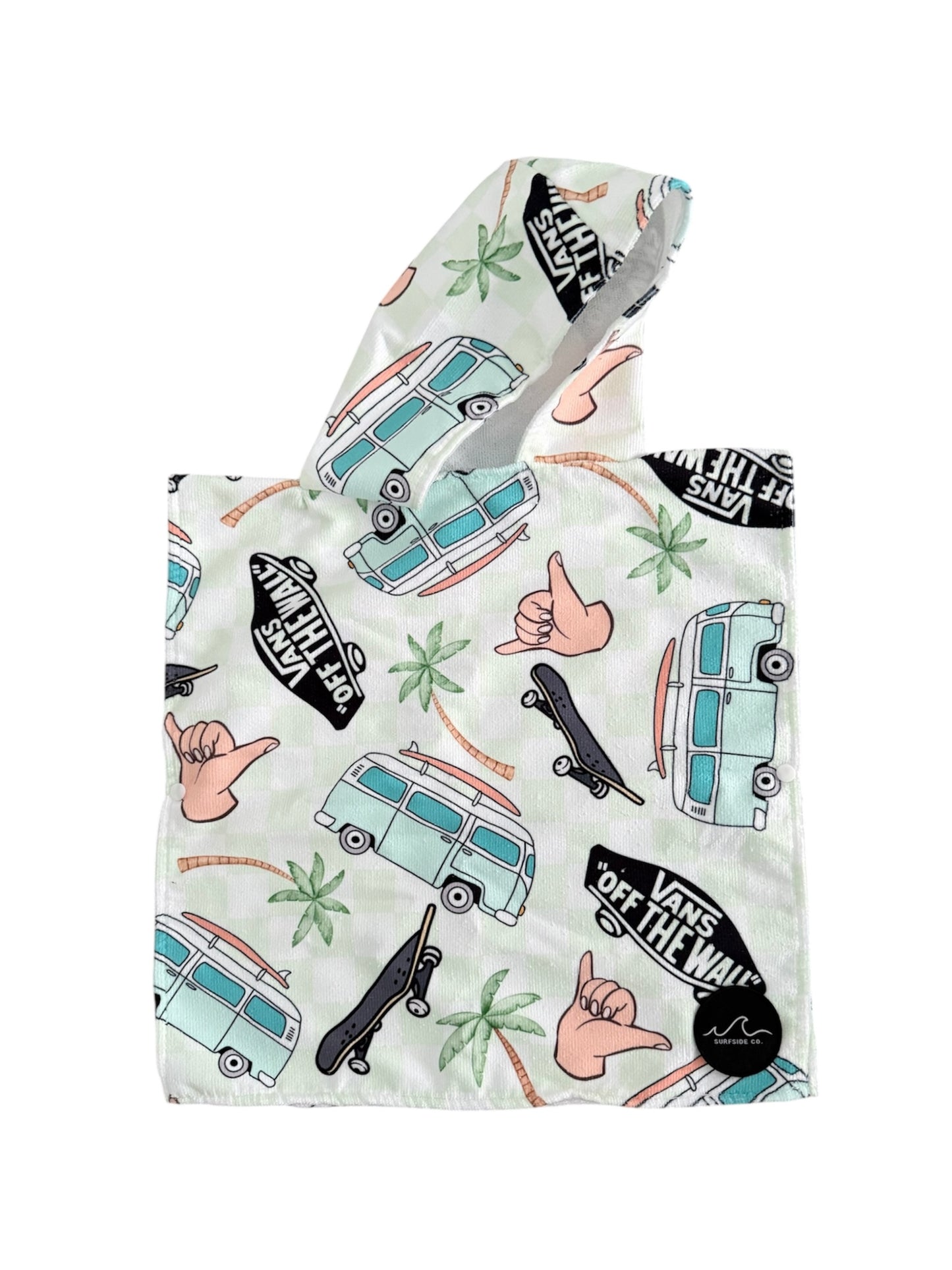 NEW! Summer Vibin' VANS Hooded Towel