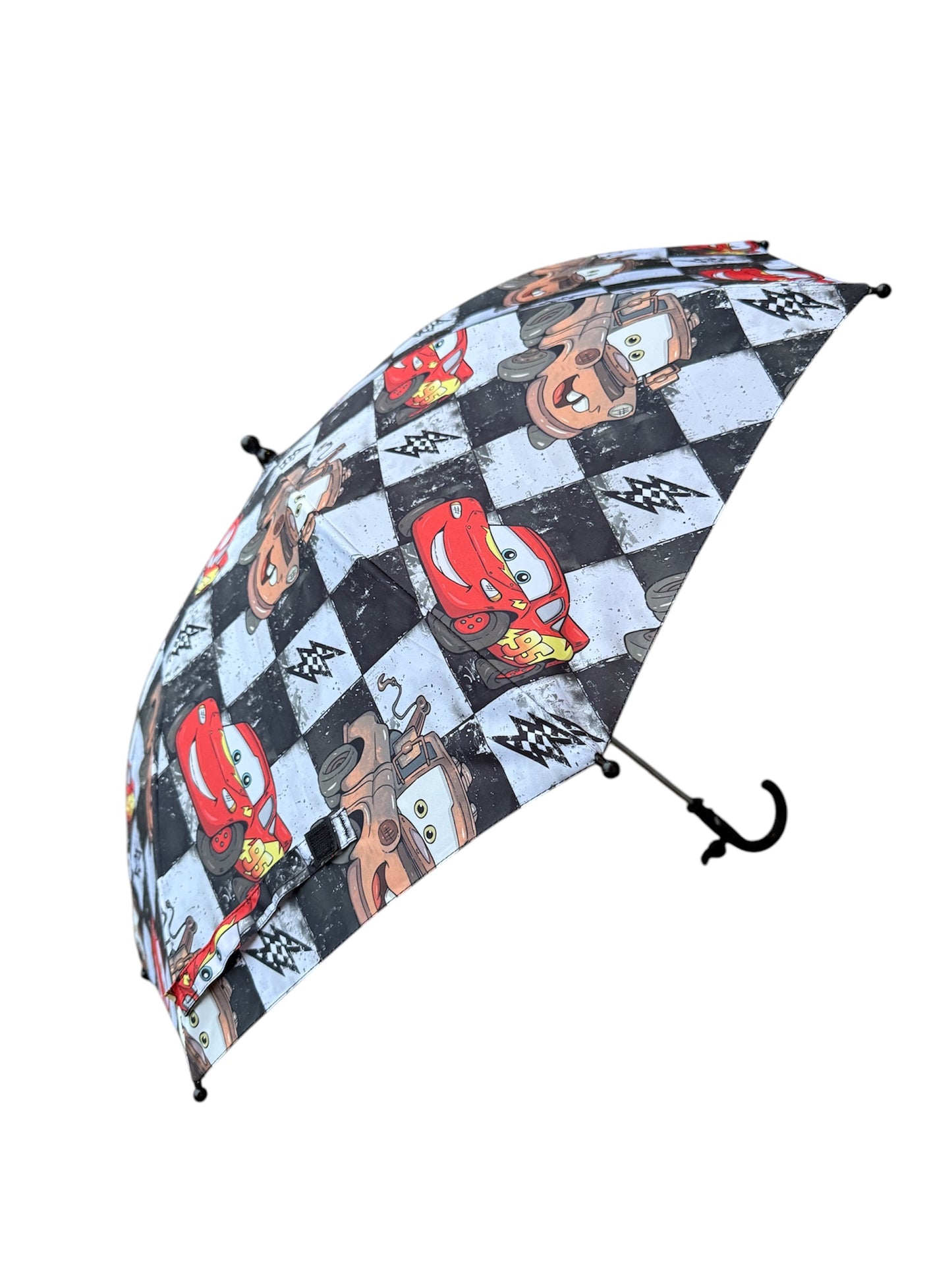 Checkered Cars Umbrella