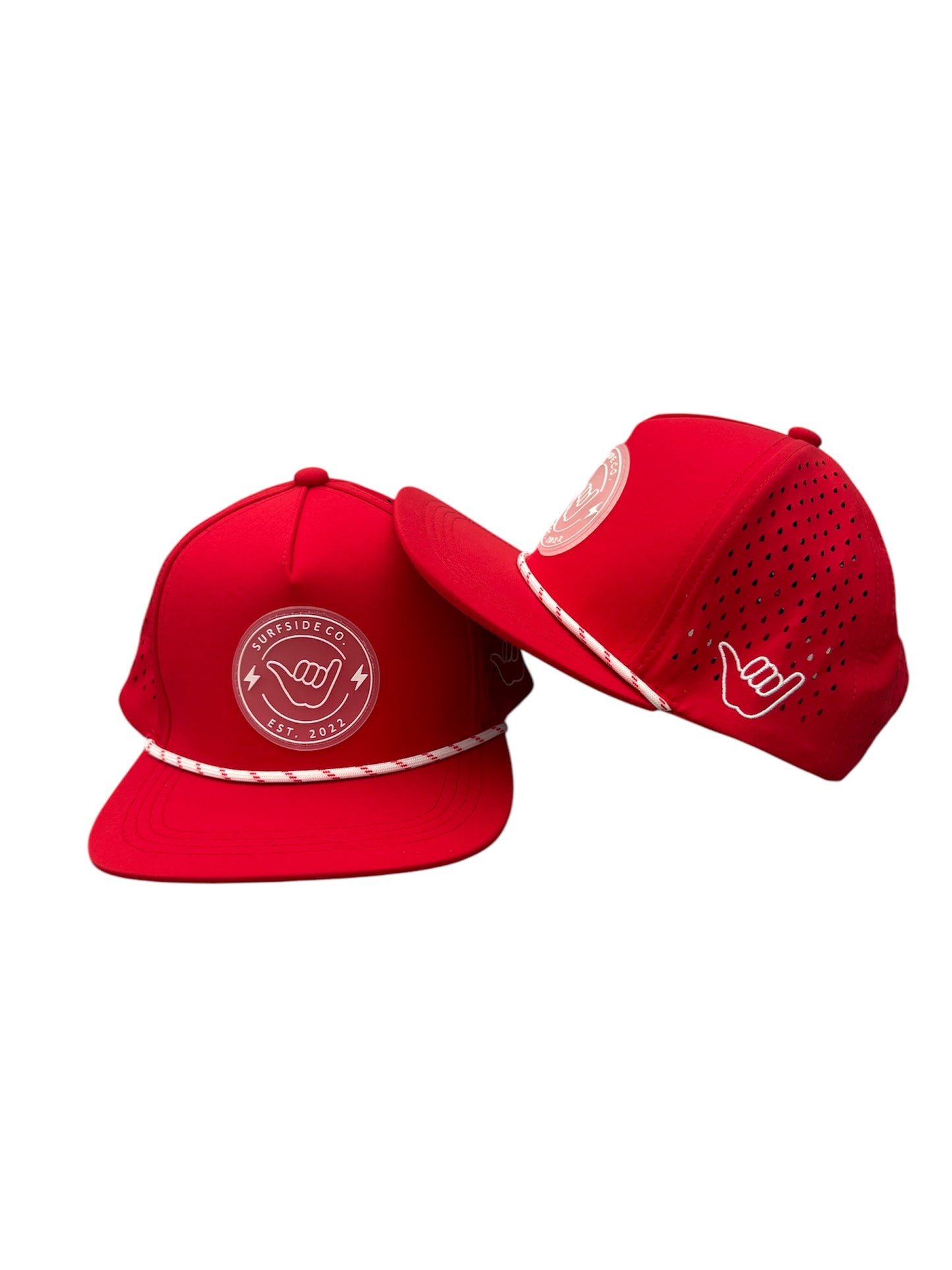 NEW! Red Hydro Surf Snap Back