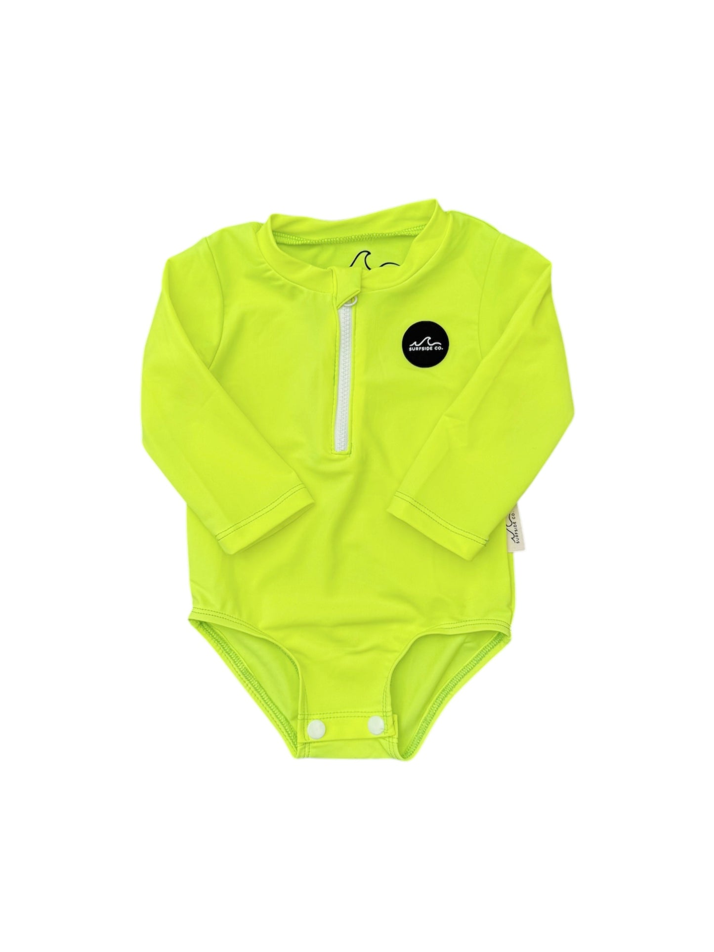NEW! Daze (Neon Yellow) Elevated Girl Swim Romper