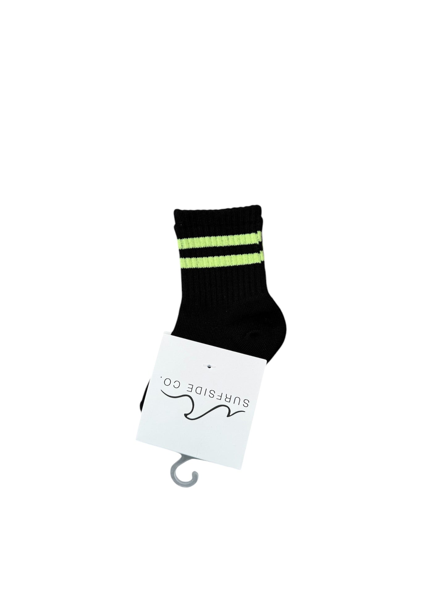 NEW! Neon Yellow Varsity Socks