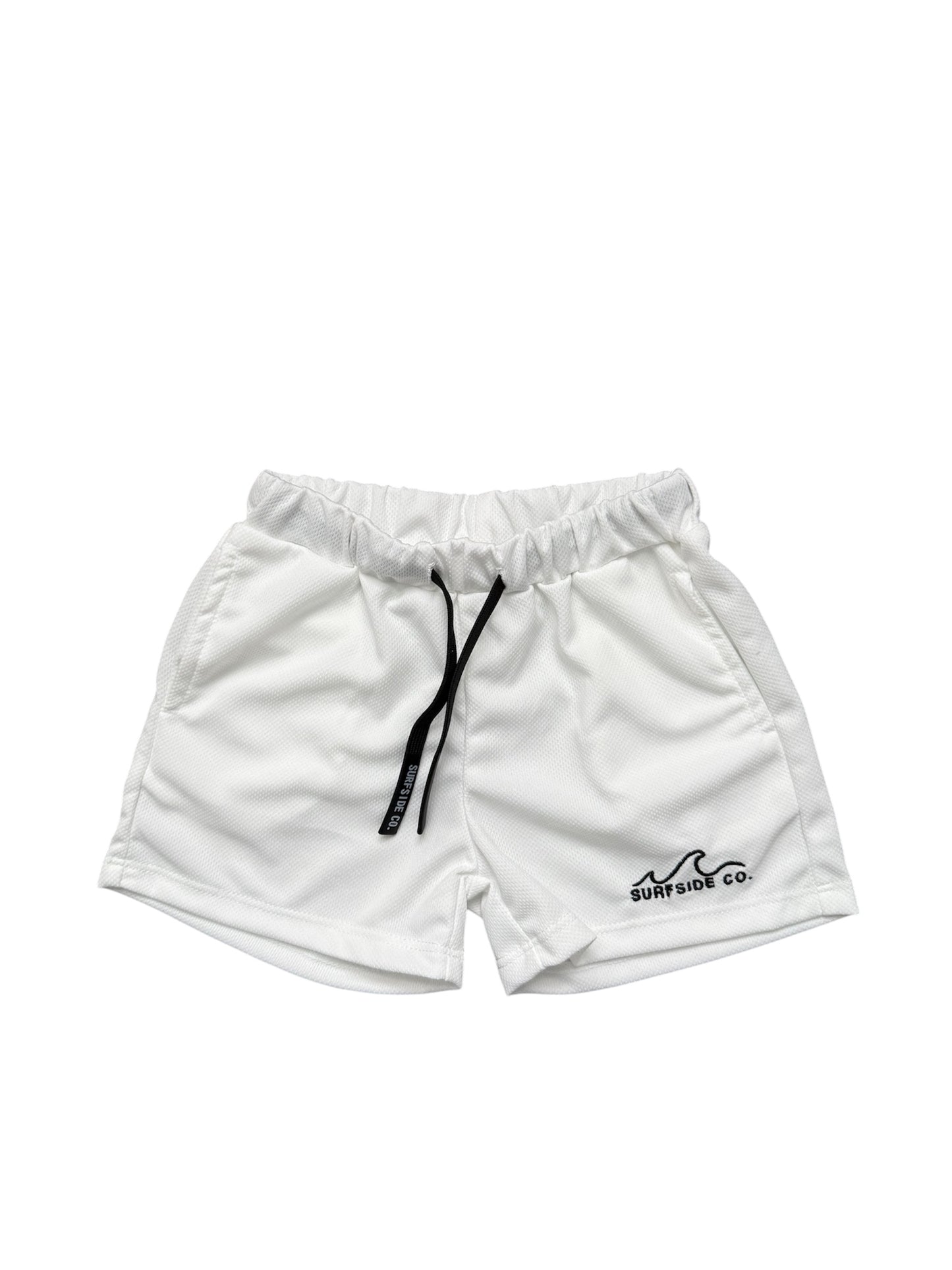 New! White Athletic Shorts