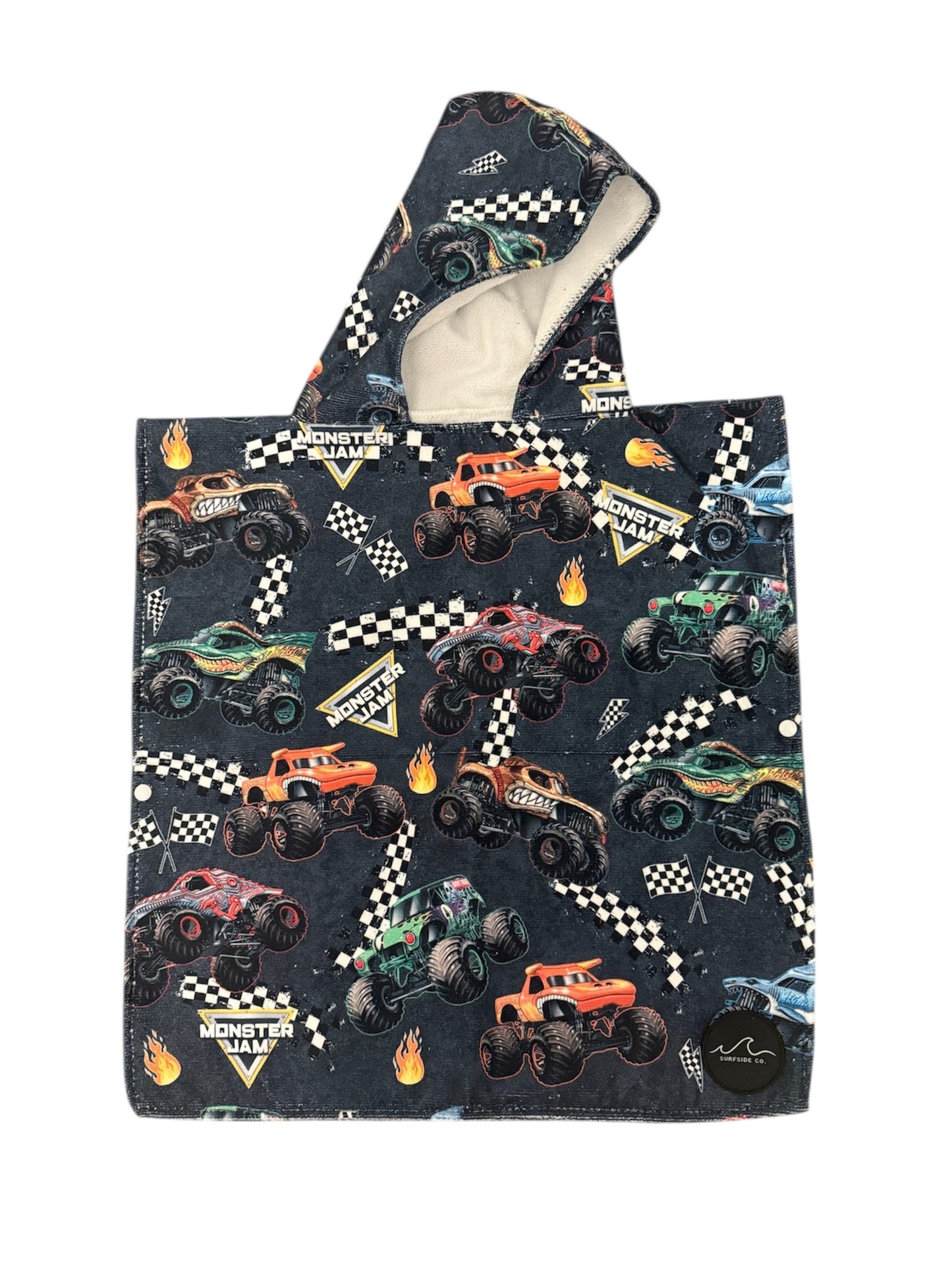 NEW! Monster Jam Hood Towel- INFANT