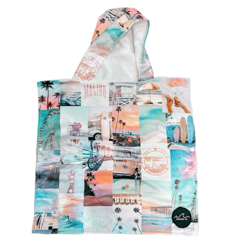 Malibu Hooded Towel/ Poncho