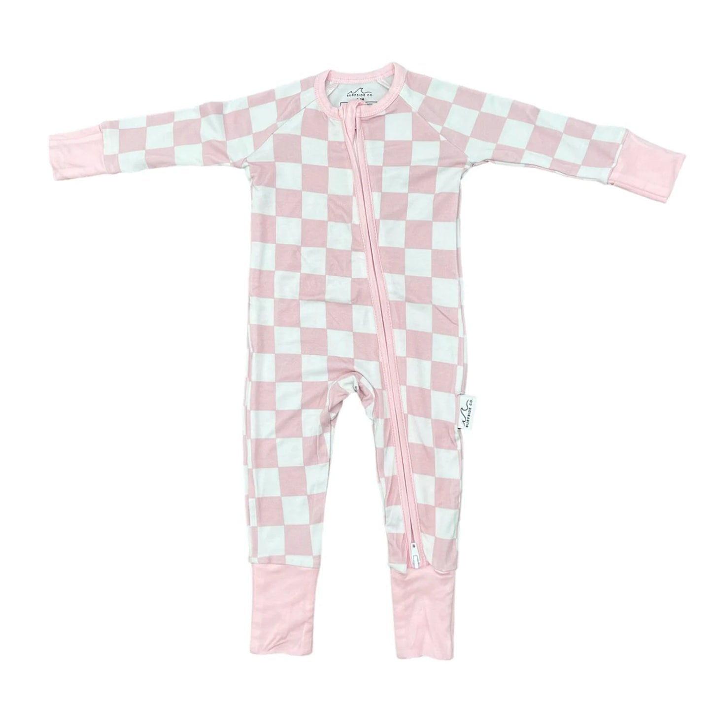 Pink Checks Bamboo Pajamas