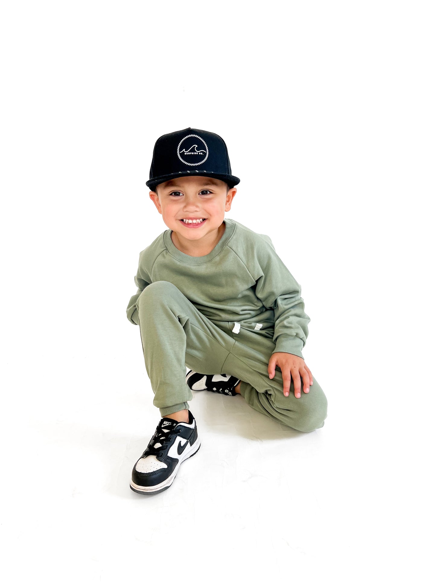 NEW! Black 'Surfside' Snap Back