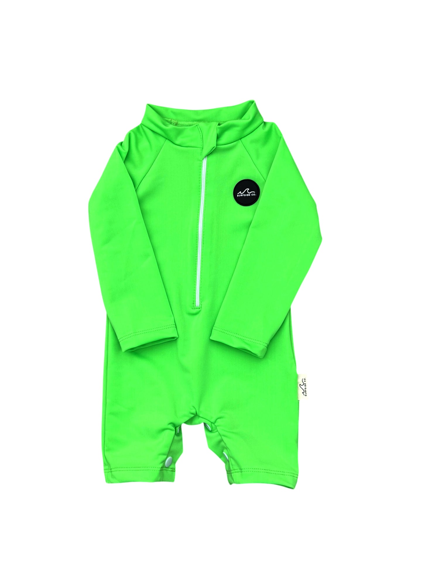 NEW! Neon Green Swim Romper