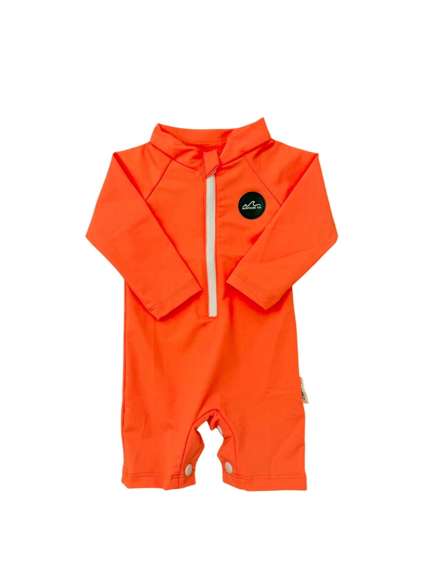 NEW! Sunset (Neon Orange) Elevated Swim Romper