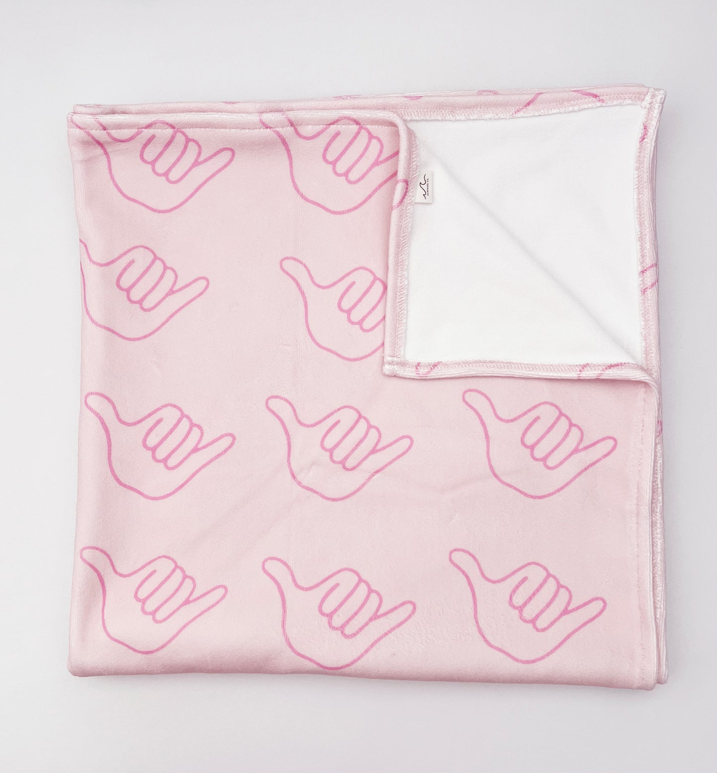 LUXE TOWEL- Pink Shaka
