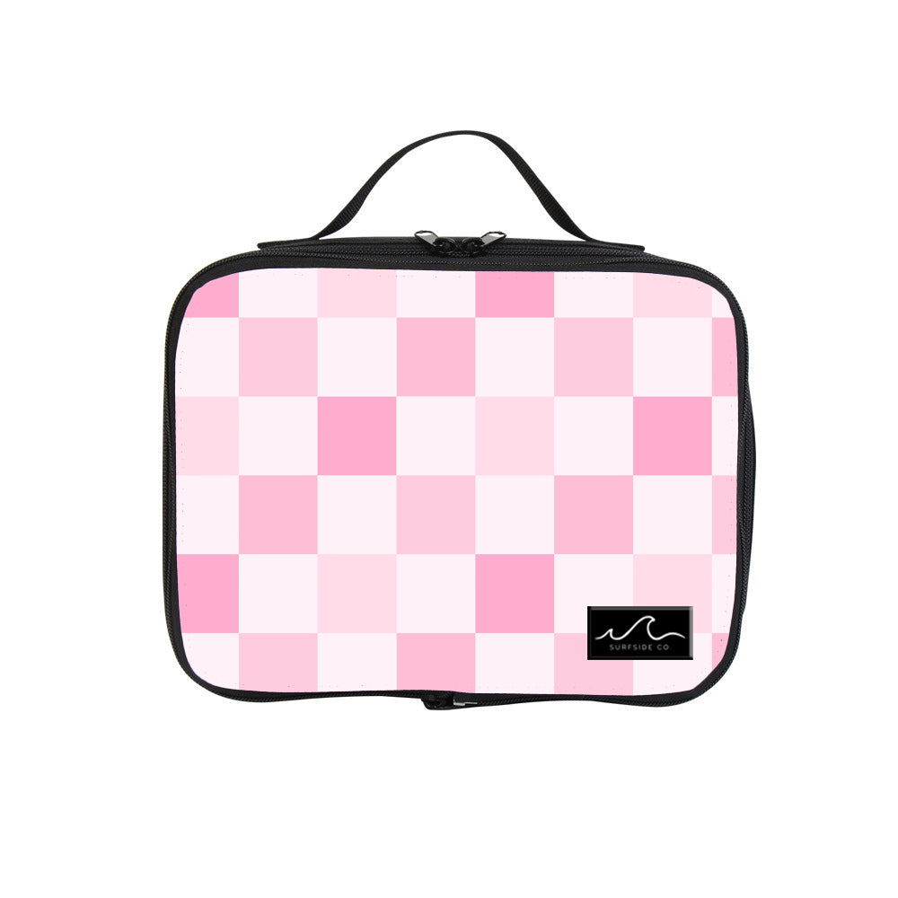 NEW! Pink Check Backpack