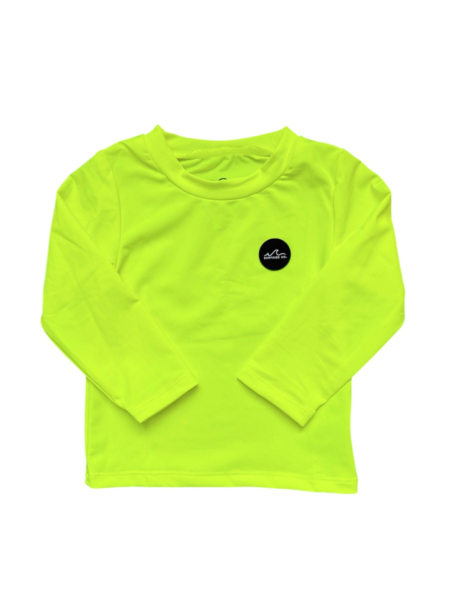 NEW! Neon Yellow Rash Guard