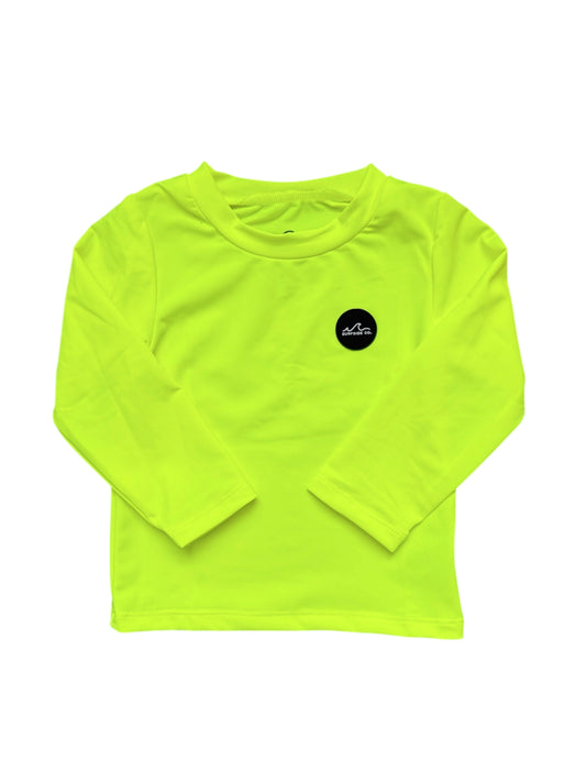 NEW! Neon Yellow Rash Guard