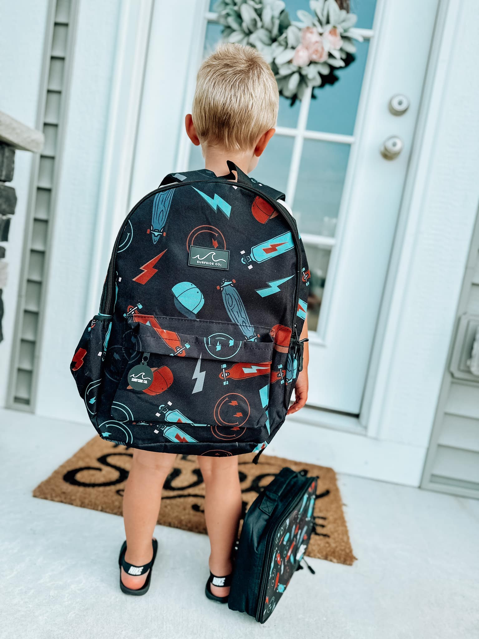 Stay Rad Checkered Backpack