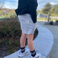 Athletic Shorts- Gray