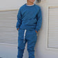 Ocean Acid Wash Sweat Set