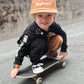 Tan 'Long Live Boyhood' Corduroy Snap back