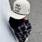 Cream "Rad Little Dude' Corduroy Snap back