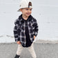 Cream "Rad Little Dude' Corduroy Snap back