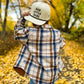 Cream "Rad Little Dude' Corduroy Snap back