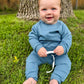 NEW! Pacific Blue Fall Jogger Set