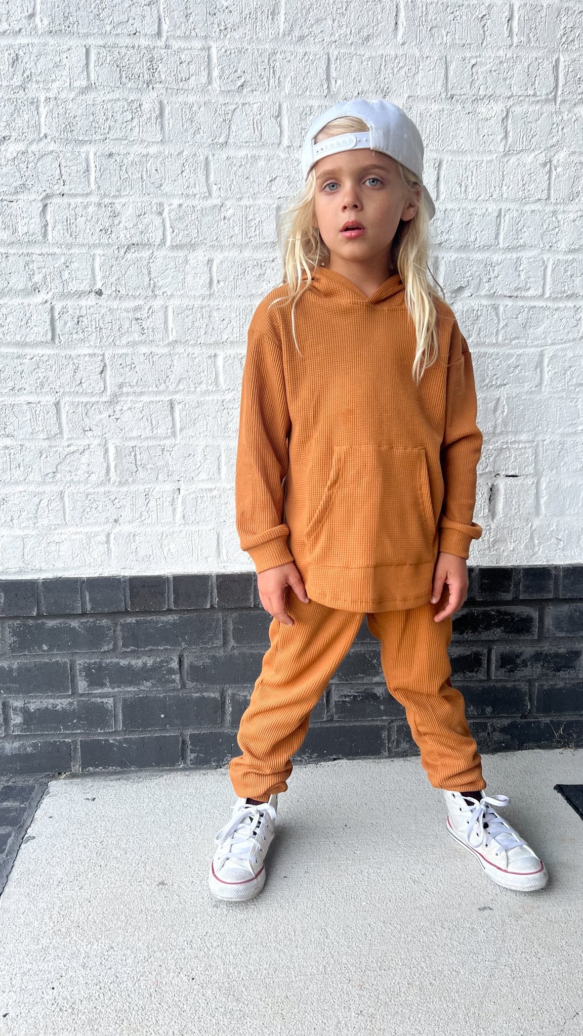 NEW! Rust Waffle Set