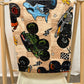 NEW! Tan Monster Jam Blanket