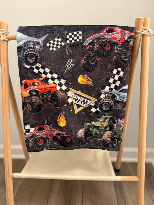 NEW! Monster Jam Blanket