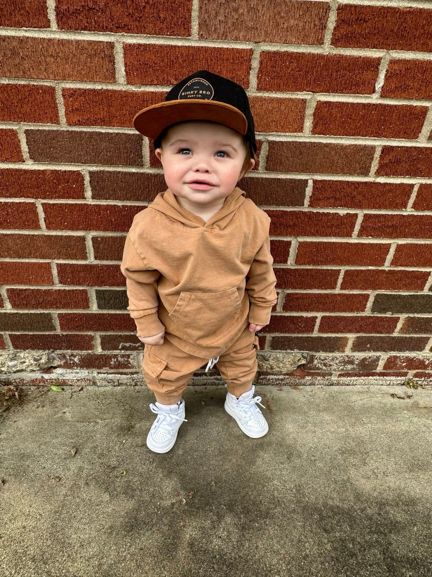 NEW! Tan Acid Wash Cargo Daywear